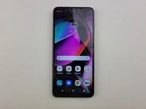 Motorola moto g 5G (2022) (XT2213-2) 64GB - Blue (GSM Unlocked) (AT&T) - CRACKED - Picture 1 of 8