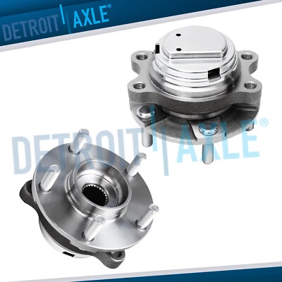 RWD Front Wheel Hub and Bearings Assembly for Infiniti EX35 FX35 G35 G37 M45 Q50 - Image 1 of 4