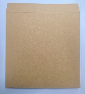 10 x 12 Inch Brown Single 12'' LP Vinyl Card Mailer Peel & Seal Envelopes by Neo - Picture 1 of 3