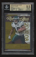 2008 playoff contenders ROY gold 70/100 DESEAN JACKSON rookie card BGS 9.5