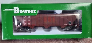 Detroit Mackinac RR Boxcar Red 100 Ton 3 Bay Hopper 5998 HO Bowser RTR 43527 - Picture 1 of 2