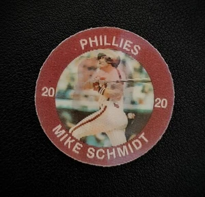 Mike Schmidt Philadelphia Phillies 1984 7 Eleven Slurpee Coin West Region #IV K - Picture 1 of 3