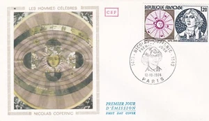 FRANCE 1974 FDC NICOLAS COPERNIC YT 1818 - Bild 1 von 1