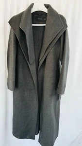 NWT Tahari Wool Coat Belted Women's Sz L - Picture 1 of 11