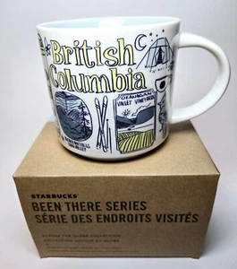 NUOVA tazza Starbucks British Columbia Canada Been There serie Country 14 oz caffè - Foto 1 di 8