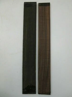 2 Pack, Guitar Fingerboard Blanks (Rosewood-21x3x3/8 + Ebony-21x2-1/2x3/8) - Image 1 of 3