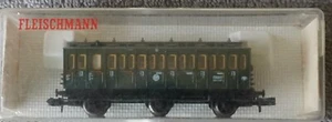 Fleischmann    8092   (Spur N)   Abteilwagen der DRG - 3. Klasse + OVP - A4 - Bild 1 von 2