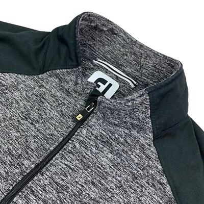 Foot Joy FJ Women's Performance Full Zip Golf Jacket Gray/Black • Medium - Image 1 of 4