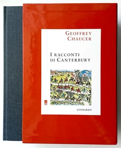 I RACCONTI DI CANTERBURY, Geoffrey Chaucer- 1a ediz. Leonardo 1991 - Foto 1 di 3