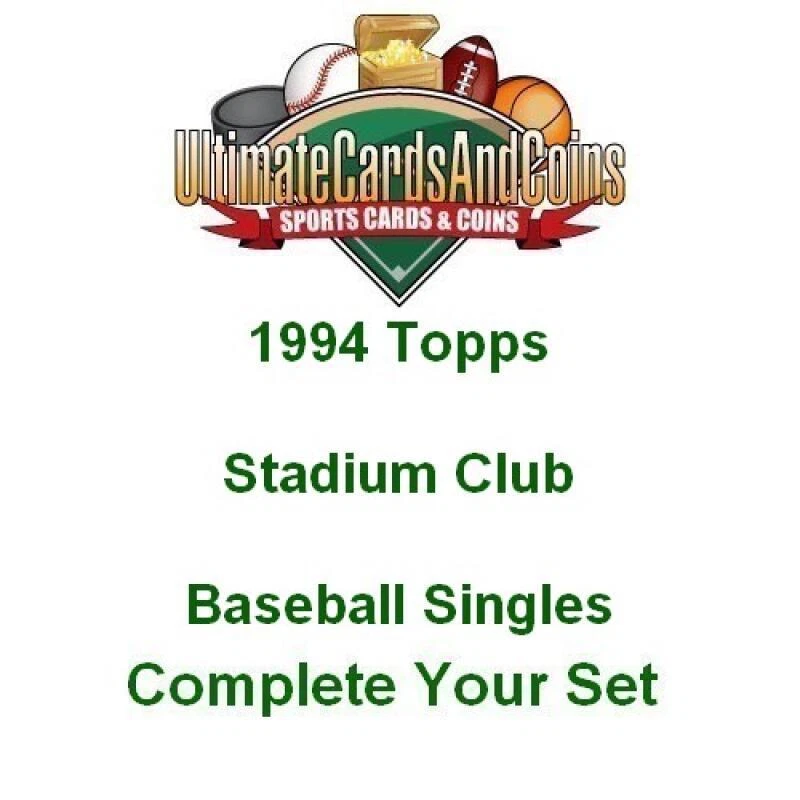 1994 Topps Stadium Club Baseball Singles 181-360 Complete Your Set All NM-MT - Image 1 of 1