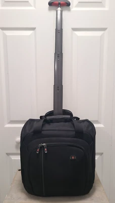 Victorinox Werks Traveler 15 Inch Carry on Wheeled Tote Bag. Very Good. - Image 1 of 4