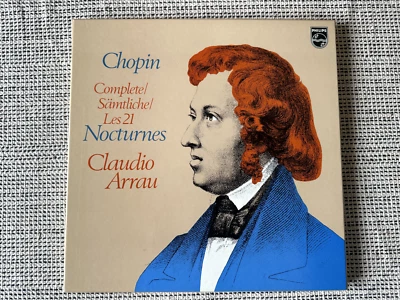 Claudio Arrau * Chopin - Les 21 Nocturnes * Philips 67 47 485 (2 LP) - Photo 1/4