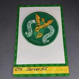 Parche Carver High School oro verde ROTC Montgomery AL Alabama 3" - Imagen 1 de 3