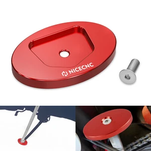 CNC Enlarger Kick Side Stand Pad For Beta RR 125 200 250 300 2-Stroke 2013-2019 - Picture 1 of 14