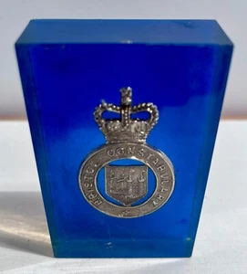 Bristol Constabulary Police Mützenabzeichen in Resin - Bild 1 von 5