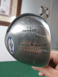 Billy Club Forged Titanium 10° Driver 330 cc Intermediat Flex Graphite 45” RH - Picture 1 of 12