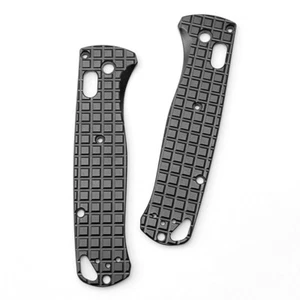 2PCS Brushed Custom Grenade Scales For Benchmade Bugout 535 Aluminium Alloy - Picture 1 of 5