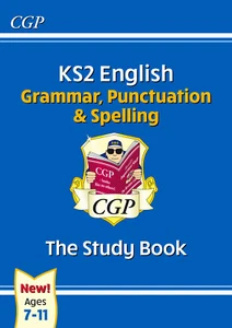 New CGP KS2 English: Grammar, Punctuation and Spelling Study Book- 9781847621658 - Foto 1 di 5