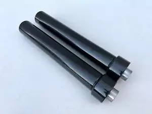 8INCH CYLINDERS (REGULAR FAT) BLACK PAIR / LOWRIDER HYDRAULICS CHEVY IMPALA - Picture 1 of 6