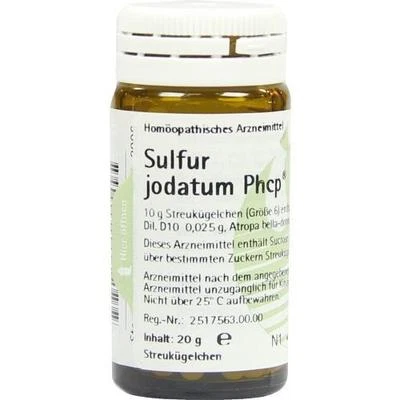PHÖNIX LABORATORIUM GMBH SULFUR JODATUM PHCP Globuli 20 g PZN 359899