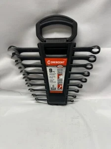 Crescent X10 12 Point SAE Combination Wrench Set 9 PC CCWS9BS #031 K6*New - Picture 1 of 4