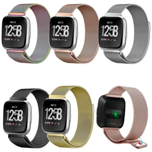 Per Fitbit Versa/Lite/Edizione Speciale Braccialetti Magnetici Milanese Loop Strap - Foto 1 di 49