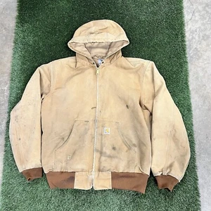 Carhartt J131 USA Herren Medium Brown Duck Thermo Lined ACTIVE Jacke - Bild 1 von 7