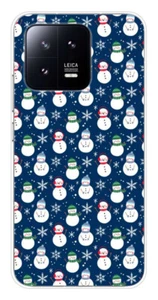Coque en silicone imprimée compatible Xiaomi 13 Bonhomme de neige - Picture 1 of 3