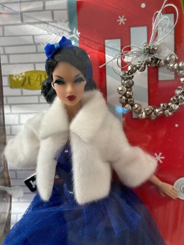 Dark Hair Jolly Jett Blue Dress Holiday  Dynamite Integrity Toys Girl Doll  NRFB