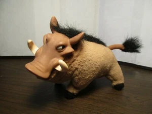 Disney The Lion King 5" PUMBAA Plush Toy Mattel Inc.1994 Pumba  - Pig  - Foto 1 di 10