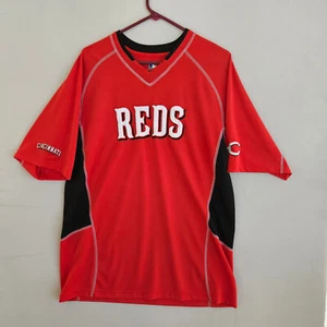 REDS JERSEY SIZE L MEN’S CINCINNATI REDS MLB BASEBALL SHIRT EXCELLENT CONDITION - Picture 1 of 8