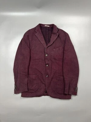 Chaqueta Blazer Hombre Boglioli Garment Teñida Cachemira K. Talla IT 52 (Y0512) Foto 1 de 4