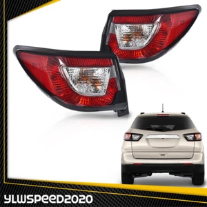 Pair Red Tail Lights w/ bulbs LH & RH Fit For 2013-2017 Chevy Traverse LS LT LTZ - Picture 1 of 9