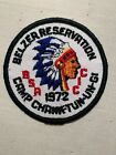 1972 Belzer Reservation Central In Council Chanktunungi Boy Scout Camp Patch