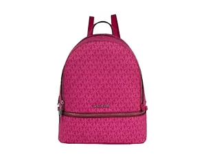 Michael Kors Rhea Medium PVC Backpack Bookbag - Picture 1 of 5