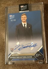2023 Topps NOW Will Levis On Card Auto BLUE #42/49