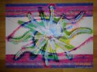 LSD Psychedelic Art Print Fractal Spirit Kaleidoskop Tribal Poster Bild 38x28