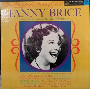 FANNY BRICE The Original Funny Girl 1968 Audio Fidelity AFLP-707 LP Record* - Picture 1 of 2