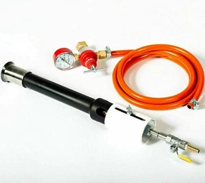 DFCPROF GAS BURNER Propane Forge Furnace Foundry Raku Kiln Blacksmith Knife - Imagen 1 de 12