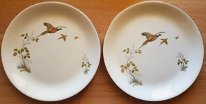 Alfred Meakin "Pheasant" dinner plates (2), vintage - Picture 1 of 6