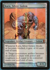 Karn, Silver Golem FOIL From the Vault: Relics NM CARD (242998) ABUGames
