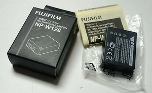 Fujifilm Original Rechargeable Lithium Ion Batt NP-W126 for X-Pro2 X-T1 X-E2 - Picture 1 of 1