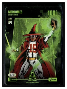 Bo Jackson Battle Arena #S104 Merlomes Patrick Mahomes N24 Secret Glow /50 - Picture 1 of 2