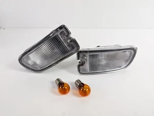 Clear Front Bumper Turn Signal Indicator Lights for 98-00 Subaru Impreza GC8 GF8 - Picture 1 of 7