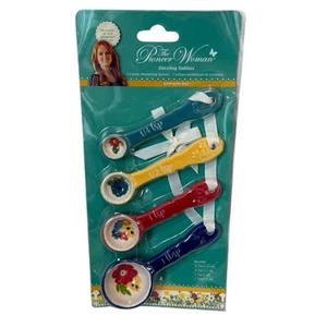 The Pioneer Woman Dazzling Dahlias Measuring Spoon Set New Unopened 2018 - Picture 1 of 6