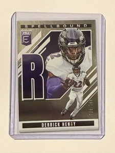 2025 Donruss Elite Derrick Henry /799 SPELLBOUND ‘ R ‘ #32 Baltimore Ravens - Picture 1 of 2