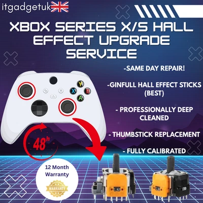 Xbox Series X/S Controller HALL EFFECT UPGRADE Service | Drift Fix Repair - Image 1 of 3