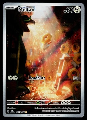 Meltan #179/162 Pokemon SV05: Temporal Forces - Image 1 of 2