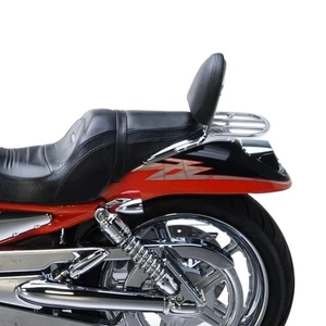 Backrest Pad Sissy Bar Luggage Rack For Harley VROD VRSCA VRSCB VRSCD 2002-2006 - Foto 1 di 14