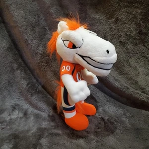 Miles Denver Broncos NFL mascotte 00 peluche vintage creature candeggina - Foto 1 di 12